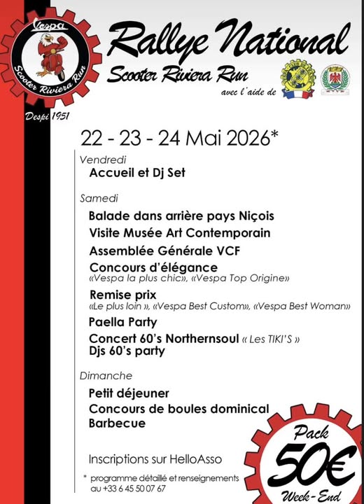 Riviera Scooter Run 2026